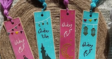 "إيمان" صممت فواصل المصحف بفوانيس وألوان مبهجة مناسبة لأجواء رمضان