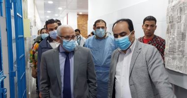 محافظ بورسعيد: تجهيز مستشفى الصدر لاستقبال حالات كورونا.. صور