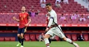 البرتغال يتعادل سلبيا أمام إسبانيا استعدادا لـ يورو 2020