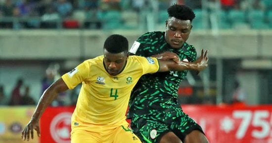 نيجيريا تتعادل مع جنوب أفريقيا 1 - 1 فى تصفيات كأس العالم